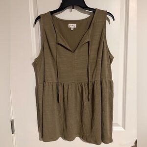 Wonderly Textured Sleeveless Top